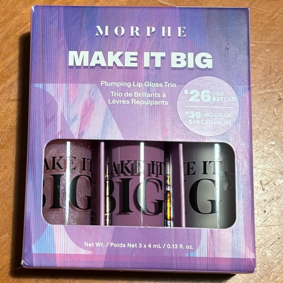 Morphe Make it Big Plumping Lip Gloss Trio - Picture 3 of 16